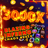 Logo đội Blazing Inferno Chaos Reels